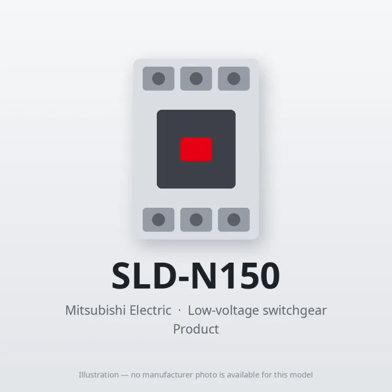 SLD-N150 Mitsubishi Low-voltage switchgear Magnetic Contactor
