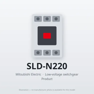 SLD-N220 Mitsubishi Low-voltage switchgear Magnetic Contactor