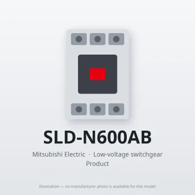 SLD-N600AB Mitsubishi Low-voltage switchgear Magnetic Contactor
