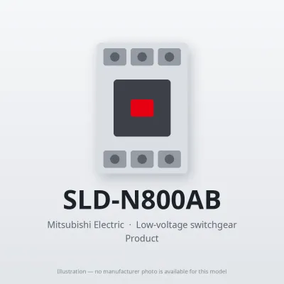 SLD-N800AB Mitsubishi Low-voltage switchgear Magnetic Contactor