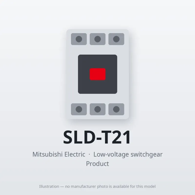 SLD-T21 Mitsubishi Low-voltage switchgear Magnetic Contactor