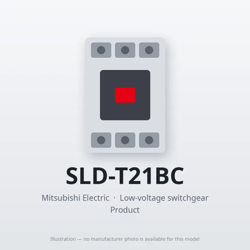 SLD-T21BC Mitsubishi Low-voltage switchgear Magnetic Contactor