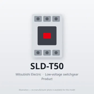 SLD-T50 Mitsubishi Low-voltage switchgear Magnetic Contactor