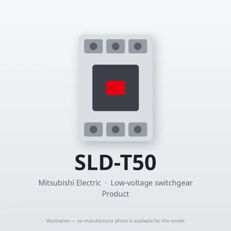 SLD-T50 Mitsubishi Low-voltage switchgear Magnetic Contactor