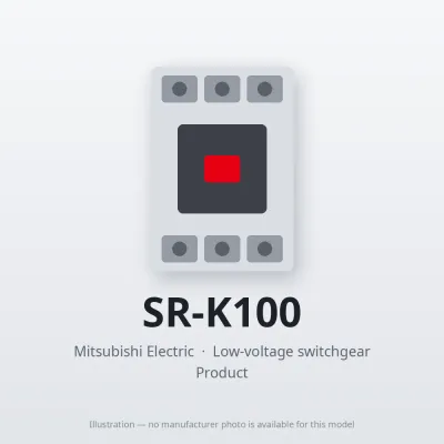 SR-K100 Mitsubishi Low-voltage switchgear Contactor Relay