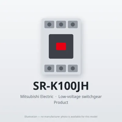 SR-K100JH Mitsubishi Low-voltage switchgear Contactor Relay