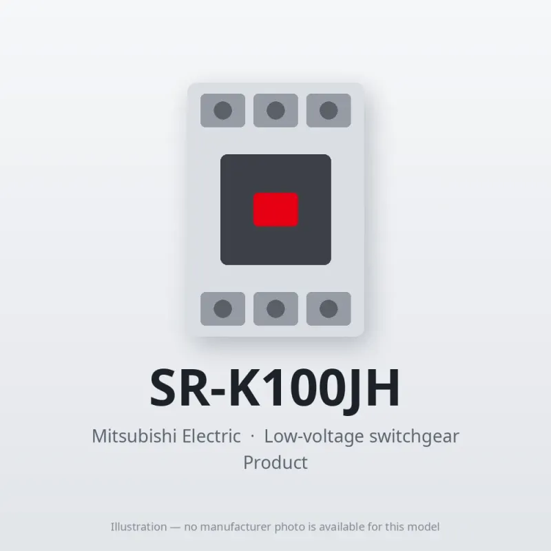 SR-K100JH Mitsubishi Low-voltage switchgear Contactor Relay