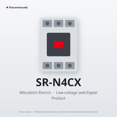 SR-N4CX Mitsubishi Low-voltage switchgear Contactor Relay