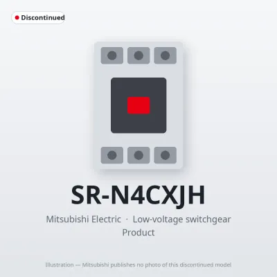 SR-N4CXJH Mitsubishi Low-voltage switchgear Contactor Relay
