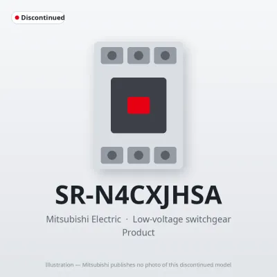 SR-N4CXJHSA Mitsubishi Low-voltage switchgear Contactor Relay