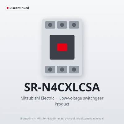 SR-N4CXLCSA Mitsubishi Low-voltage switchgear Contactor Relay