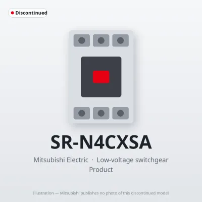 SR-N4CXSA Mitsubishi Low-voltage switchgear Contactor Relay
