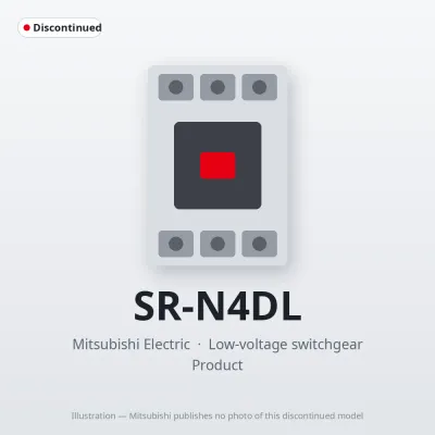 SR-N4DL Mitsubishi Low-voltage switchgear Contactor Relay