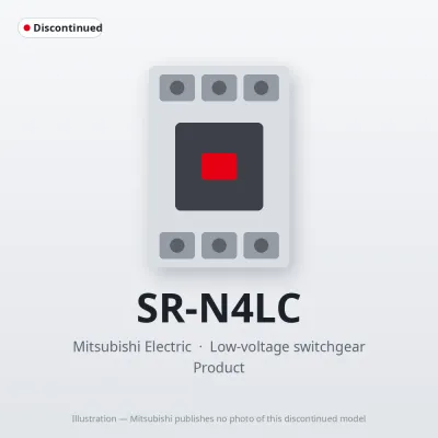 SR-N4LC Mitsubishi Low-voltage switchgear Contactor Relay