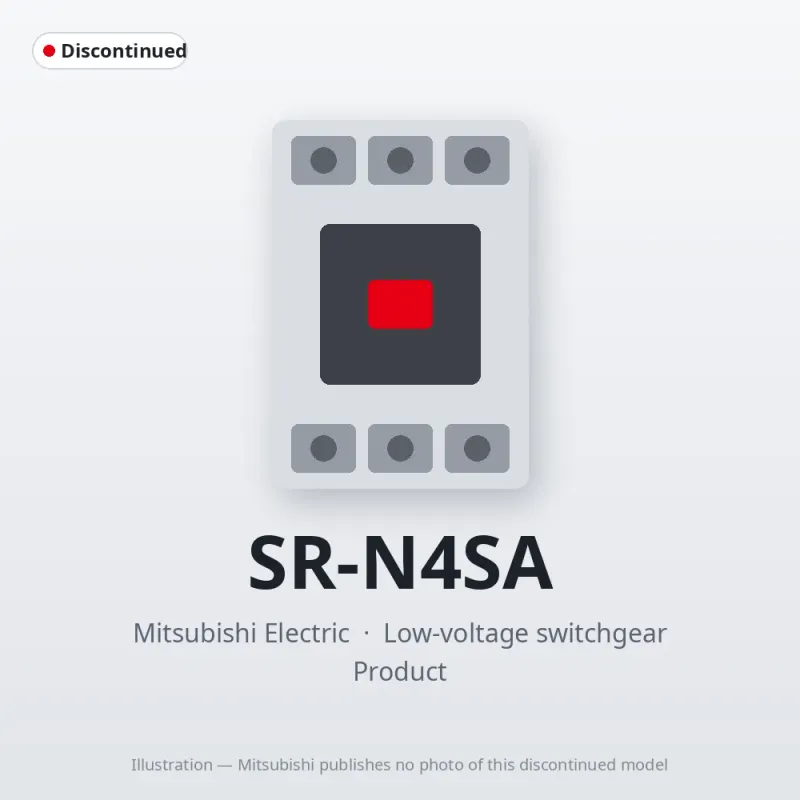 SR-N4SA Mitsubishi Low-voltage switchgear Contactor Relay
