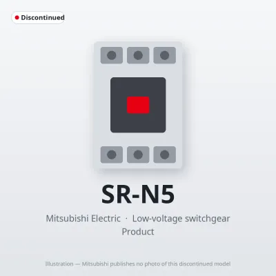 SR-N5 Mitsubishi Low-voltage switchgear Contactor Relay