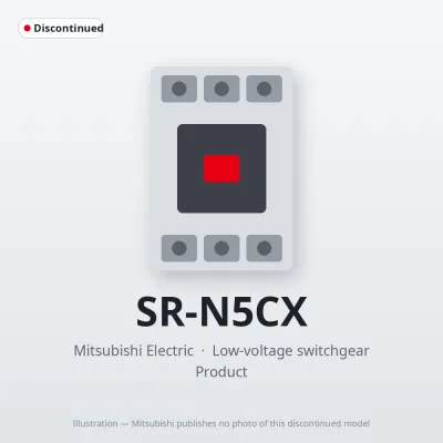 SR-N5CX Mitsubishi Low-voltage switchgear Contactor Relay