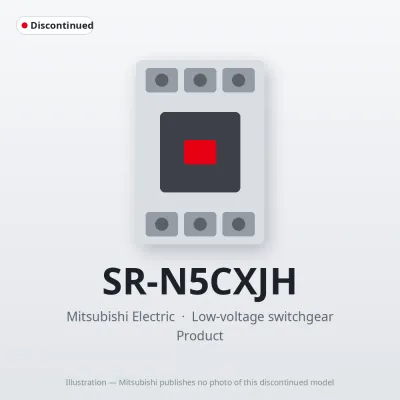 SR-N5CXJH Mitsubishi Low-voltage switchgear Contactor Relay