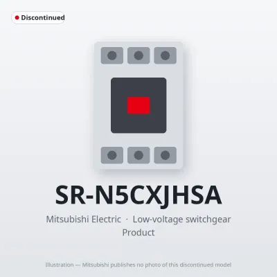 SR-N5CXJHSA Mitsubishi Low-voltage switchgear Contactor Relay