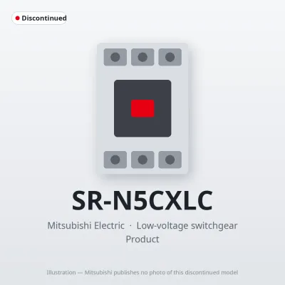 SR-N5CXLC Mitsubishi Low-voltage switchgear Contactor Relay