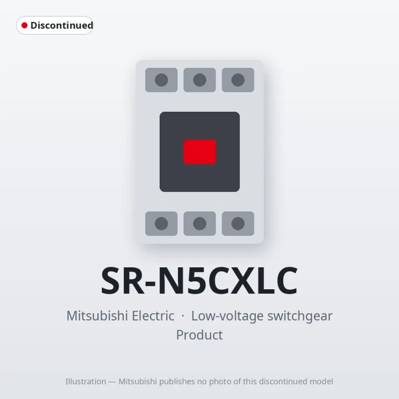 SR-N5CXLC Mitsubishi Low-voltage switchgear Contactor Relay