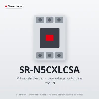 SR-N5CXLCSA Mitsubishi Low-voltage switchgear Contactor Relay