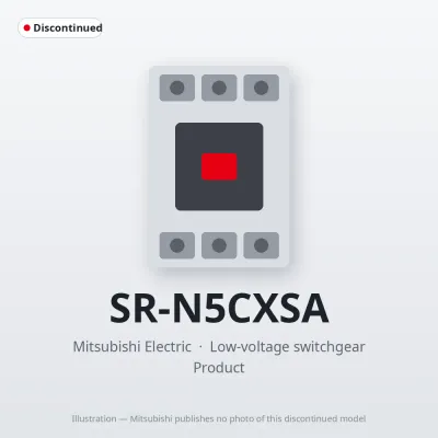 SR-N5CXSA Mitsubishi Low-voltage switchgear Contactor Relay