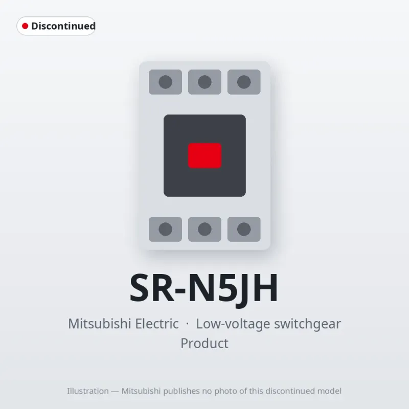 SR-N5JH Mitsubishi Low-voltage switchgear Contactor Relay