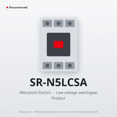 SR-N5LCSA Mitsubishi Low-voltage switchgear Contactor Relay