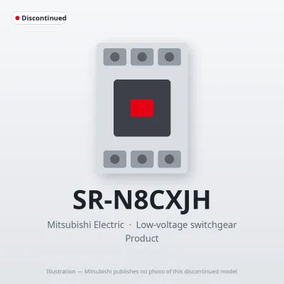 SR-N8CXJH Mitsubishi Low-voltage switchgear Contactor Relay