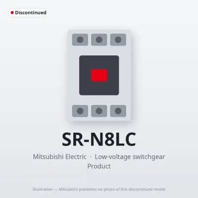 SR-N8LC Mitsubishi Low-voltage switchgear Contactor Relay