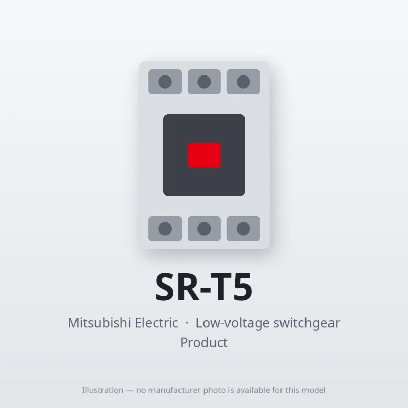 SR-T5 Mitsubishi Low-voltage switchgear Contactor Relay