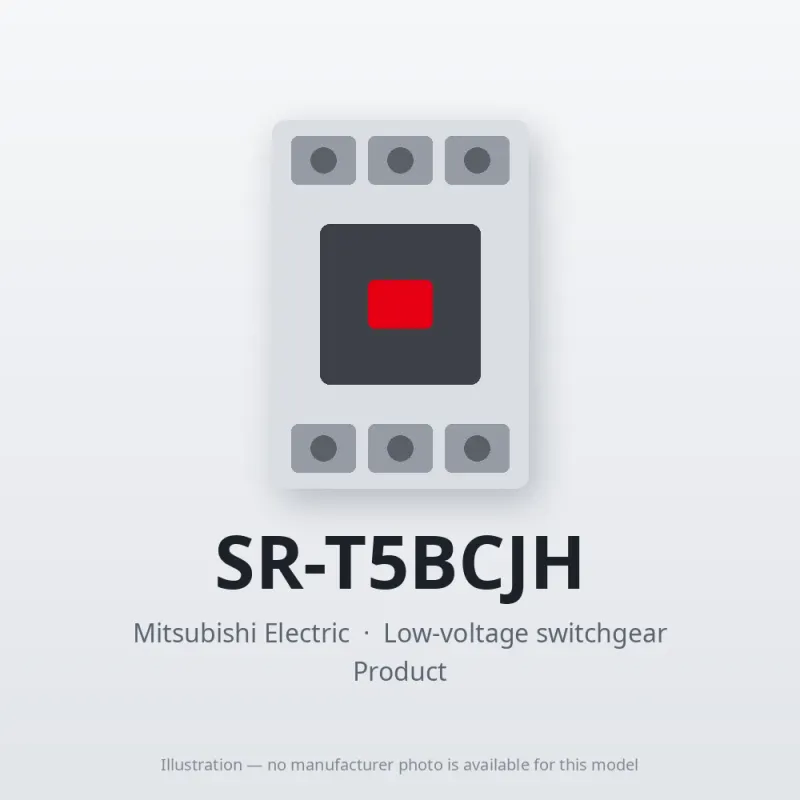 SR-T5BCJH Mitsubishi Low-voltage switchgear Contactor Relay