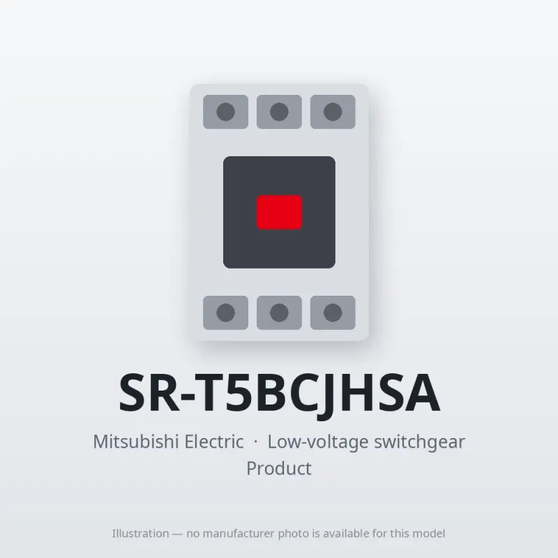 SR-T5BCJHSA Mitsubishi Low-voltage switchgear Contactor Relay