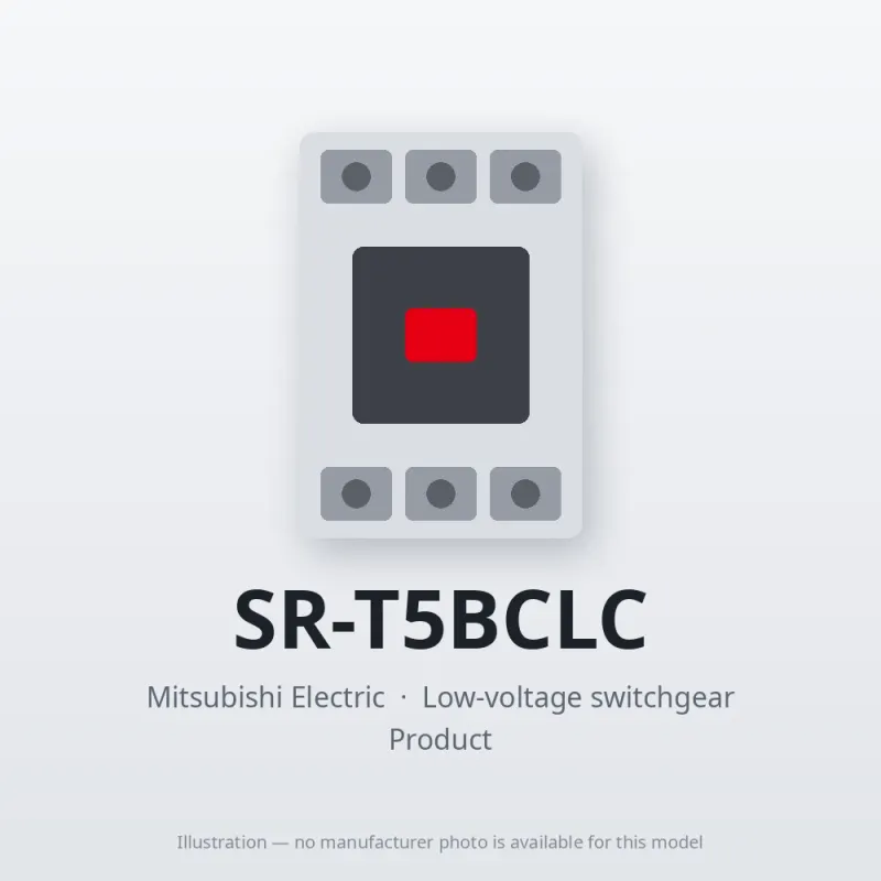 SR-T5BCLC Mitsubishi Low-voltage switchgear Contactor Relay