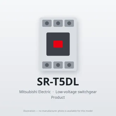 SR-T5DL Mitsubishi Low-voltage switchgear Contactor Relay