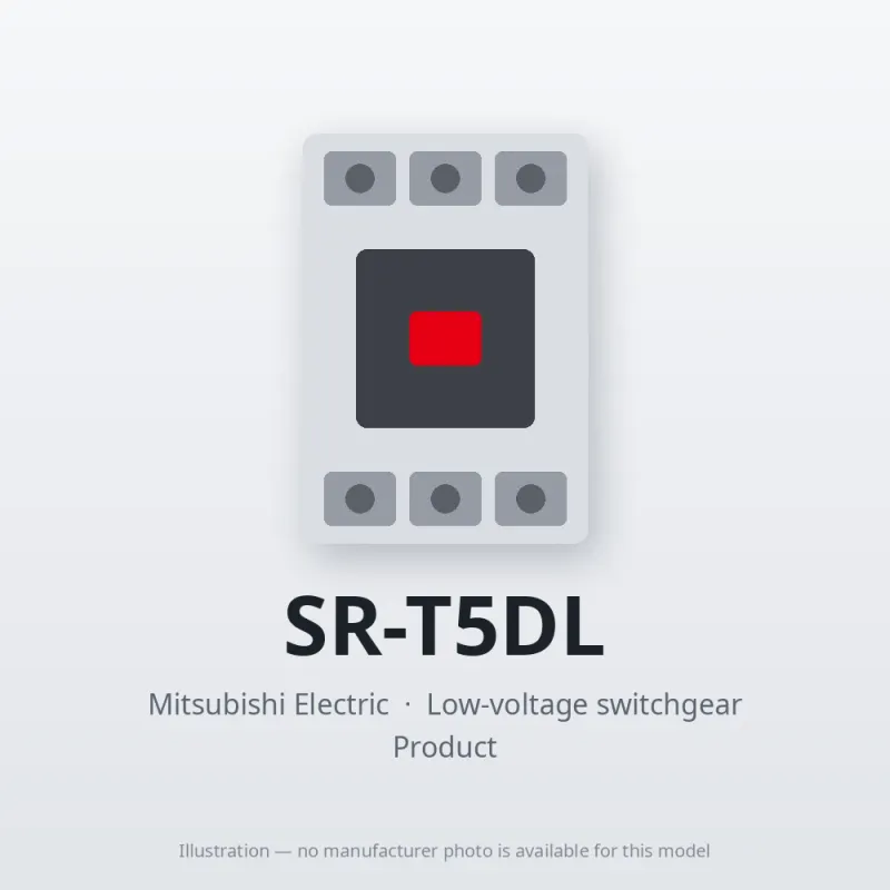 SR-T5DL Mitsubishi Low-voltage switchgear Contactor Relay