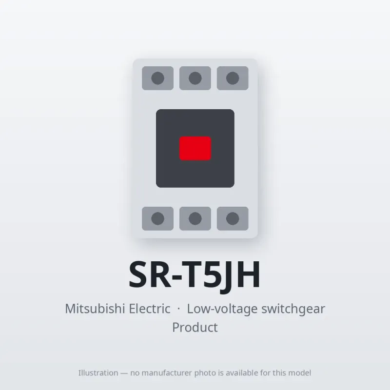 SR-T5JH Mitsubishi Low-voltage switchgear Contactor Relay