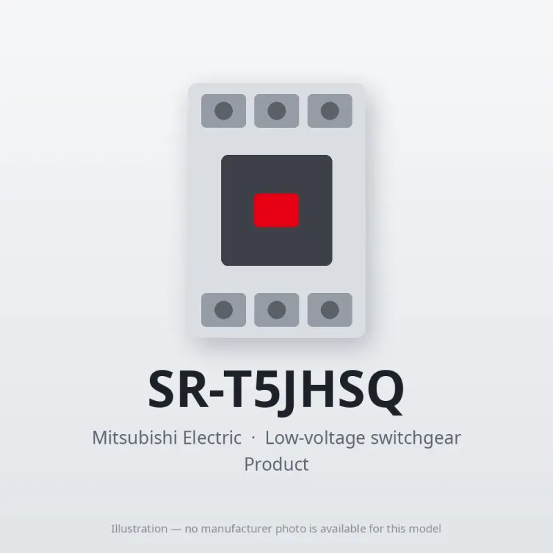 SR-T5JHSQ Mitsubishi Low-voltage switchgear Contactor Relay