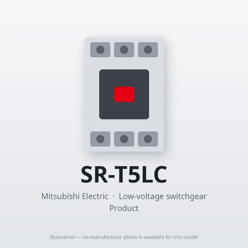 SR-T5LC Mitsubishi Low-voltage switchgear Contactor Relay