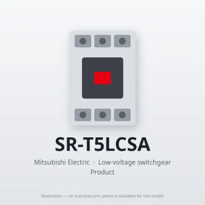 SR-T5LCSA Mitsubishi Low-voltage switchgear Contactor Relay