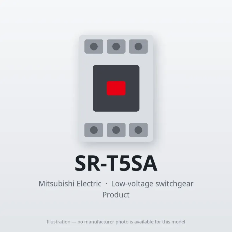 SR-T5SA Mitsubishi Low-voltage switchgear Contactor Relay