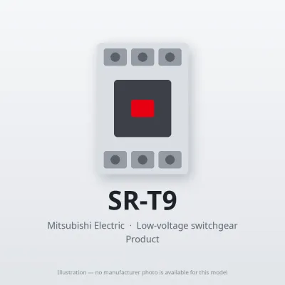 SR-T9 Mitsubishi Low-voltage switchgear Contactor Relay