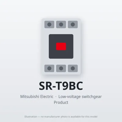 SR-T9BC Mitsubishi Low-voltage switchgear Contactor Relay