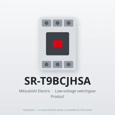 SR-T9BCJHSA Mitsubishi Low-voltage switchgear Contactor Relay