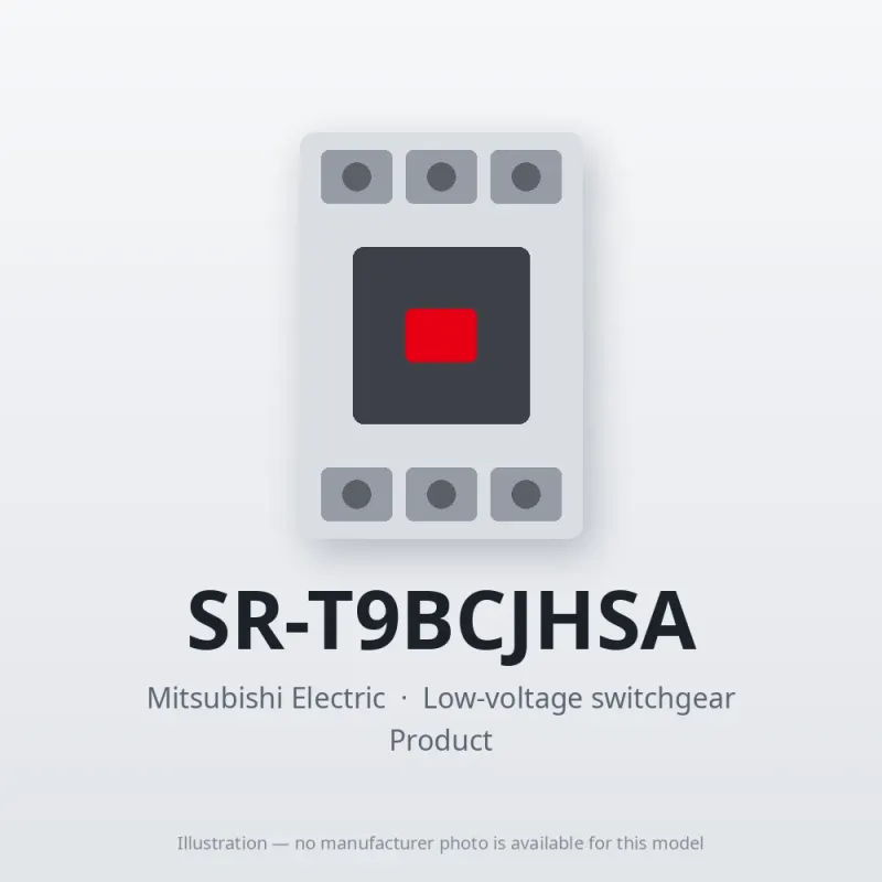 SR-T9BCJHSA Mitsubishi Low-voltage switchgear Contactor Relay