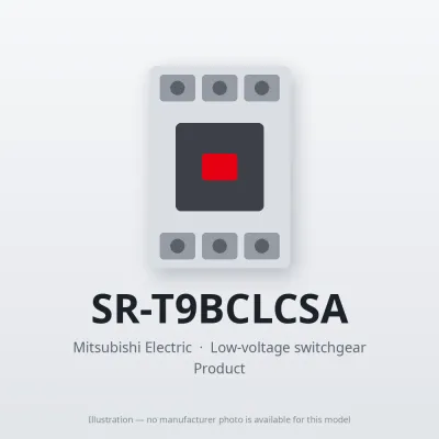 SR-T9BCLCSA Mitsubishi Low-voltage switchgear Contactor Relay