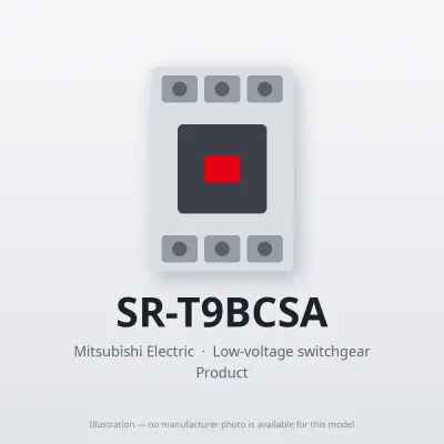 SR-T9BCSA Mitsubishi Low-voltage switchgear Contactor Relay
