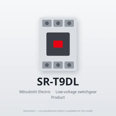 SR-T9DL Mitsubishi Low-voltage switchgear Contactor Relay