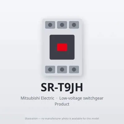 SR-T9JH Mitsubishi Low-voltage switchgear Contactor Relay